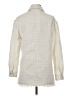 7 For All Mankind 100% Polyester Ivory Coat Size S - photo 2