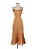 Intermix Tan Brown Cocktail Dress Size 0 - photo 1