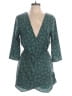Charlotte Russe 100% Polyester Paisley Teal Romper Size M - photo 1
