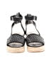 Vince Camuto Black Gray Sandals Size 6 1/2 - photo 2