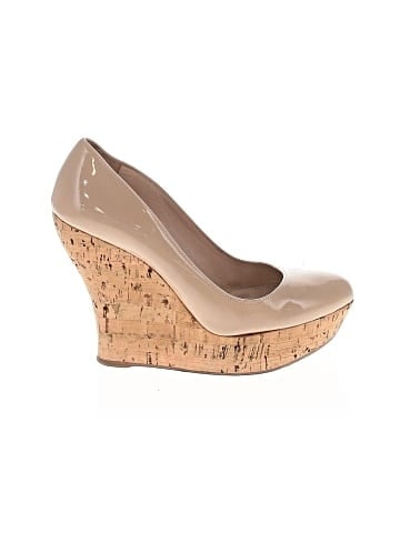 Miu Miu Patent Leather Cork Wedges  (view 1)