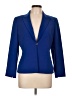 Le Suit 100% Polyester Blue Blazer Size 10 (petite) - photo 1
