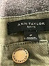 Ann Taylor Chevron-herringbone Green Jeans Size 6 - photo 7