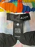 Aqua 100% Polyester Floral Yellow Shorts Size S - photo 3