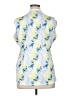 Pebble Beach Tropical Blue Sleeveless Blouse Size XL - photo 2