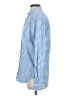 Crown & Ivy Checkered-gingham Blue Long Sleeve Button-Down Shirt Size S - photo 5