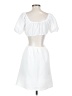 Shein Solid White Casual Dress Size S - photo 2