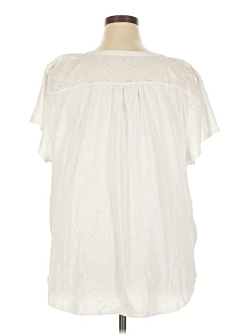 St. John's Bay Short Sleeve Blouse (view 2)