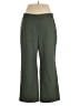 Alfani Solid Green Active Pants Size 16 - photo 1