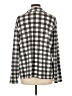 Pink Label Checkered-gingham Gray Long Sleeve Blouse Size L (estimated) - photo 2