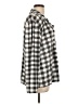 Pink Label Checkered-gingham Gray Long Sleeve Blouse Size L (estimated) - photo 4