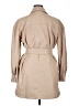 NVLT 100% Polyester Tan Trenchcoat Size XL - photo 2