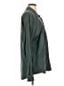 Alfani Solid Green Long Sleeve Blouse Size L - photo 4