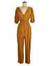 Wild Fable 100% Rayon Solid Gold Jumpsuit Size M - photo 1