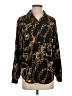 IMAN 100% Polyester Gold Long Sleeve Blouse Size S - photo 1