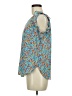 Ann Taylor LOFT 100% Polyester Blue Sleeveless Blouse Size M - photo 5
