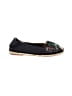 Brian Atwood Black Blue Flats Size 8 1/2 - photo 1