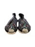 Brian Atwood Black Blue Flats Size 8 1/2 - photo 2