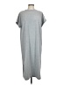 Shein Solid Gray Casual Dress Size L - photo 1