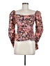A.L.C. Orange 3/4 Sleeve Blouse Size 8 - photo 1