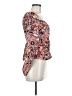 A.L.C. Orange 3/4 Sleeve Blouse Size 8 - photo 4