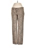 Unbranded Animal Print Brown Casual Pants Size 27 waist - photo 1