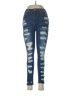 Shein Tie-dye Blue Jeans Size 6 - photo 1