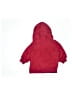 First Impressions Red Zip Up Hoodie Size 0-3 mo - photo 2
