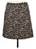 Ann Taylor LOFT Animal Print Brown Casual Skirt Size 6 - photo 1