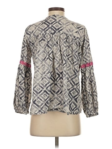 Solitaire 3/4 Sleeve Blouse (view 2)