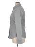 J. McLaughlin Chevron-herringbone Gray Long Sleeve Button-Down Shirt Size 14 - photo 5