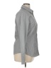 J. McLaughlin Chevron-herringbone Gray Long Sleeve Button-Down Shirt Size 14 - photo 4