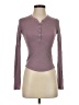 Lululemon Athletica Purple Long Sleeve Henley Size 2 - photo 1