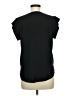 Sweet Rain 100% Polyester Black Short Sleeve Blouse Size M - photo 2