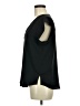 Sweet Rain 100% Polyester Black Short Sleeve Blouse Size M - photo 5