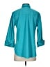Chico's Teal 3/4 Sleeve Button-Down Shirt Size Sm (0) - photo 2
