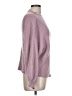 Line & Dot Solid Purple Pullover Sweater Size L - photo 4