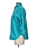 Chico's Teal 3/4 Sleeve Button-Down Shirt Size Sm (0) - photo 5
