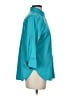 Chico's Teal 3/4 Sleeve Button-Down Shirt Size Sm (0) - photo 4