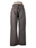 Zara Chevron-herringbone Gray Tan Jeans Size 6 - photo 2