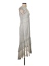 Tommy Hilfiger 100% Polyester Polka Dots Gray Ivory Cocktail Dress Size 4 - photo 4