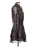 VICI 100% Polyester Paisley Blue Casual Dress Size S - photo 4