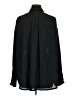 Forever 21 Black Long Sleeve Blouse Size M - photo 2