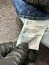 Charter Club Chevron-herringbone Blue Jeans Size 14 - photo 4