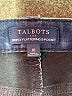 Talbots Outlet Solid Blue Jeans Size 10 - photo 7