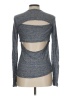 A.L.C. 100% Linen Gray Long Sleeve Top Size L - photo 2