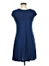 Three Dots Solid Blue Casual Dress Size M - photo 2
