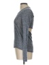 A.L.C. 100% Linen Gray Long Sleeve Top Size L - photo 5