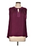 sweet grey 100% Polyester Burgundy 3/4 Sleeve Blouse Size L - photo 1