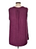 sweet grey 100% Polyester Burgundy 3/4 Sleeve Blouse Size L - photo 2
